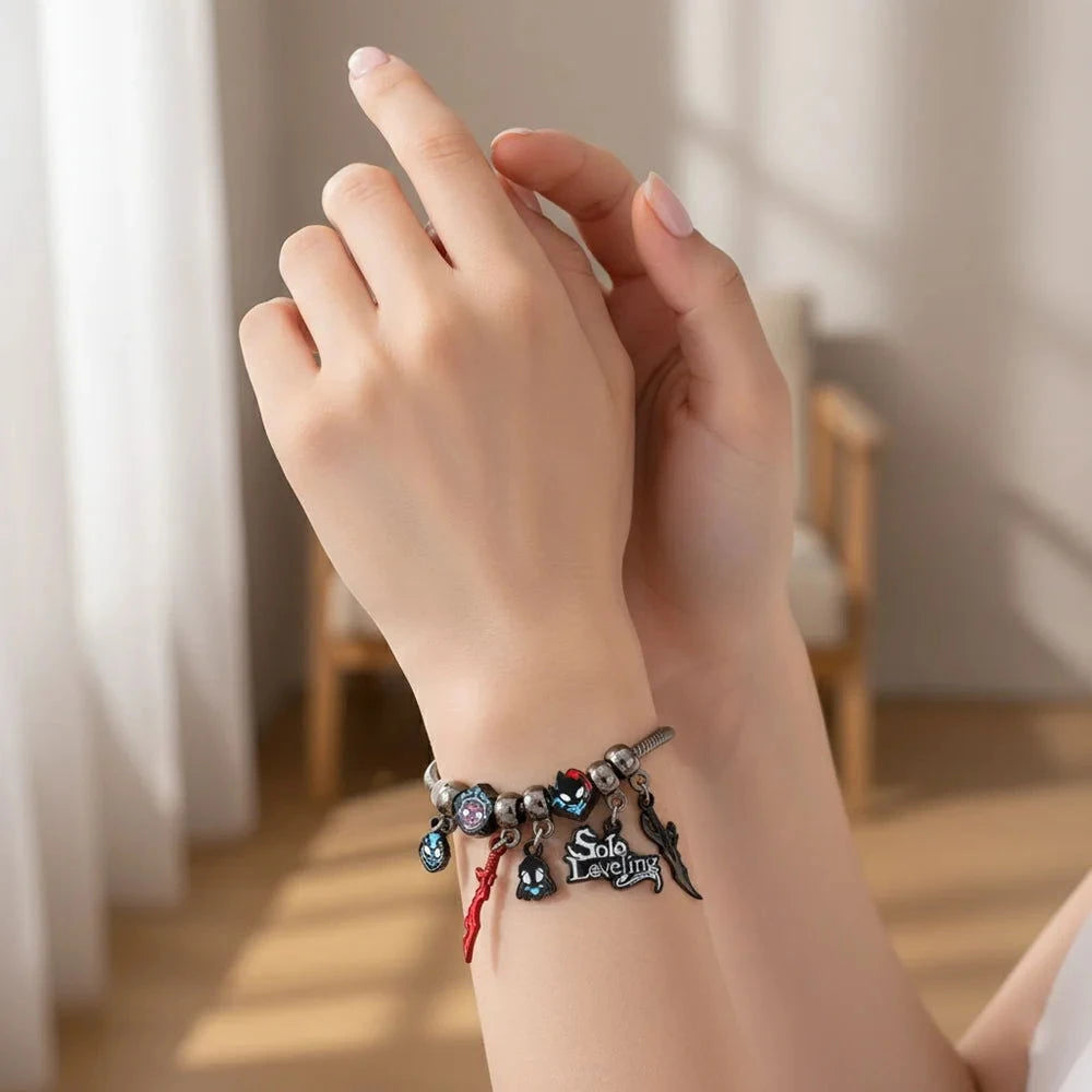 Solo Leveling Charm Bracelet - The Pink Controller 