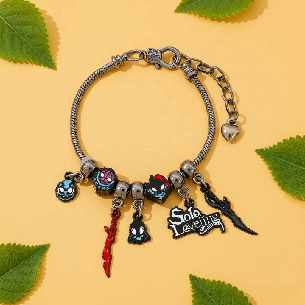 Solo Leveling Charm Bracelet - The Pink Controller 