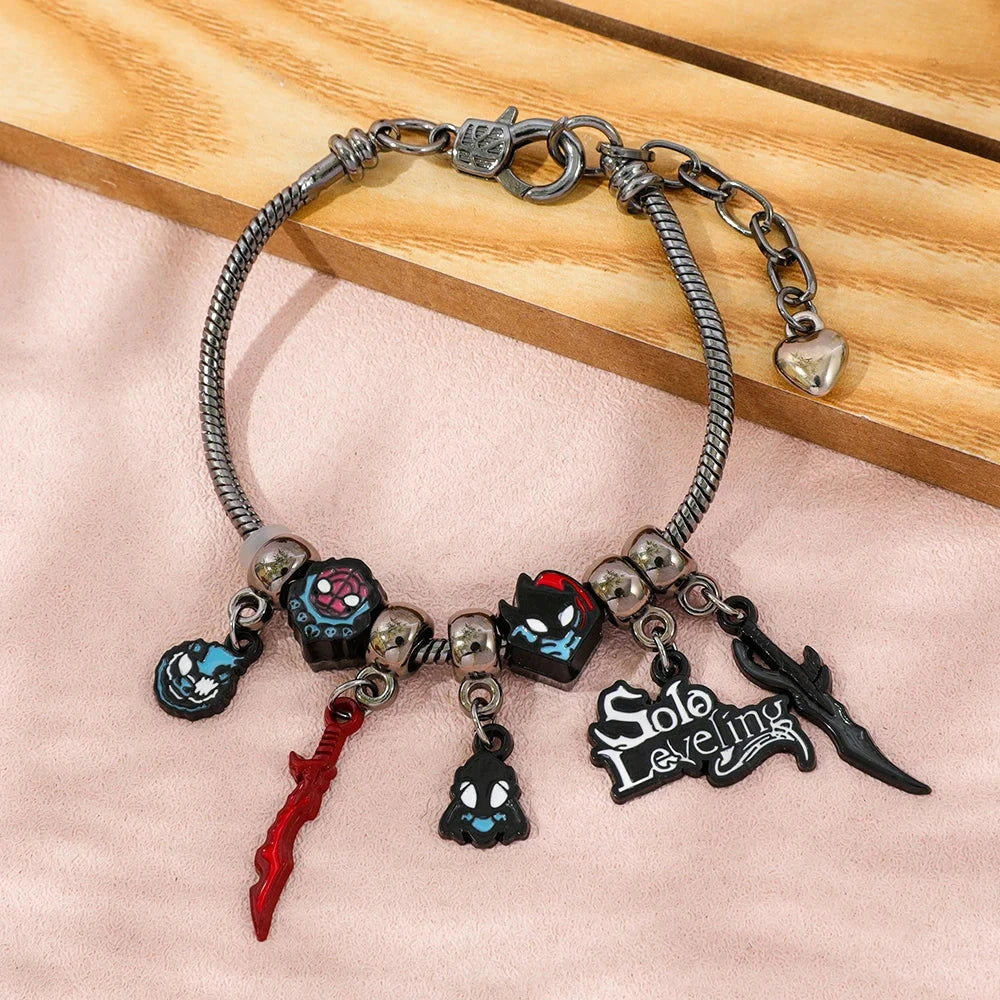Solo Leveling Charm Bracelet - The Pink Controller 