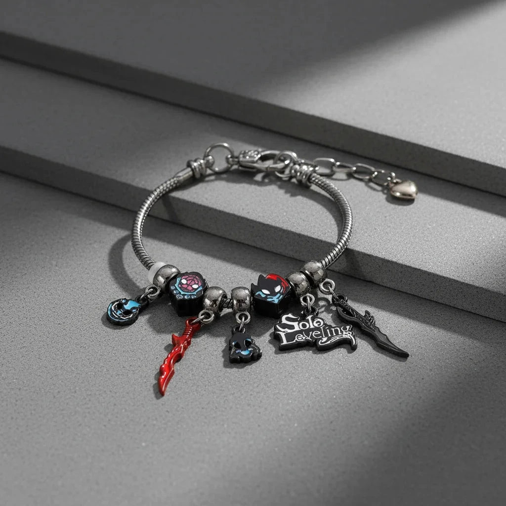 Solo Leveling Charm Bracelet - The Pink Controller 