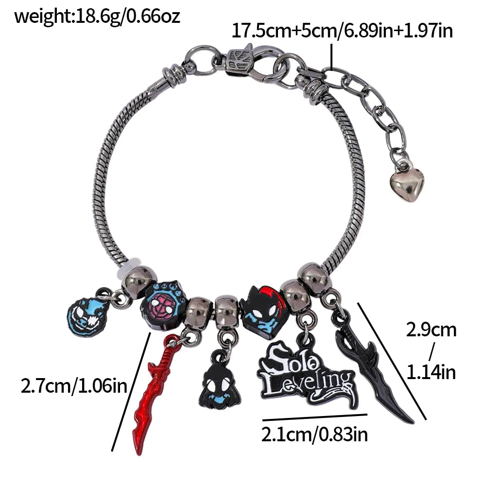Solo Leveling Charm Bracelet - The Pink Controller 