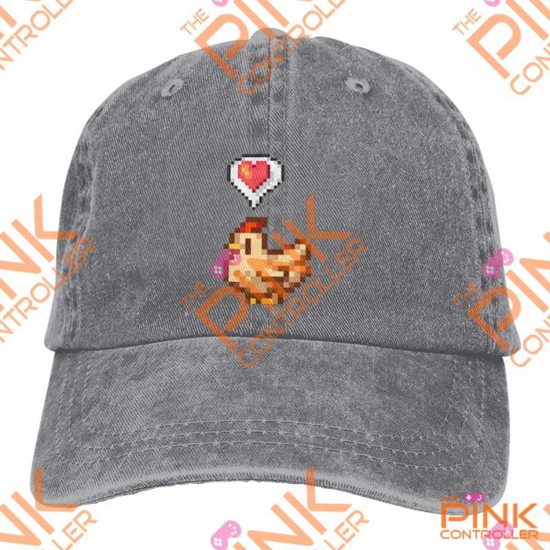 Stardew Valley Chicken Cap - The Pink Controller 