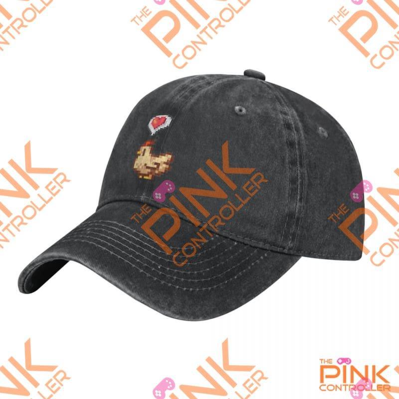 Stardew Valley Chicken Cap - The Pink Controller 