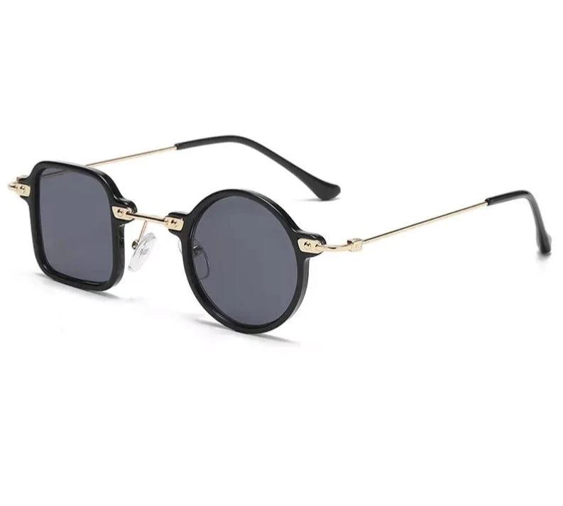 Steampunk Square/Round Anti-UV Sun glasses - The Pink Controller 