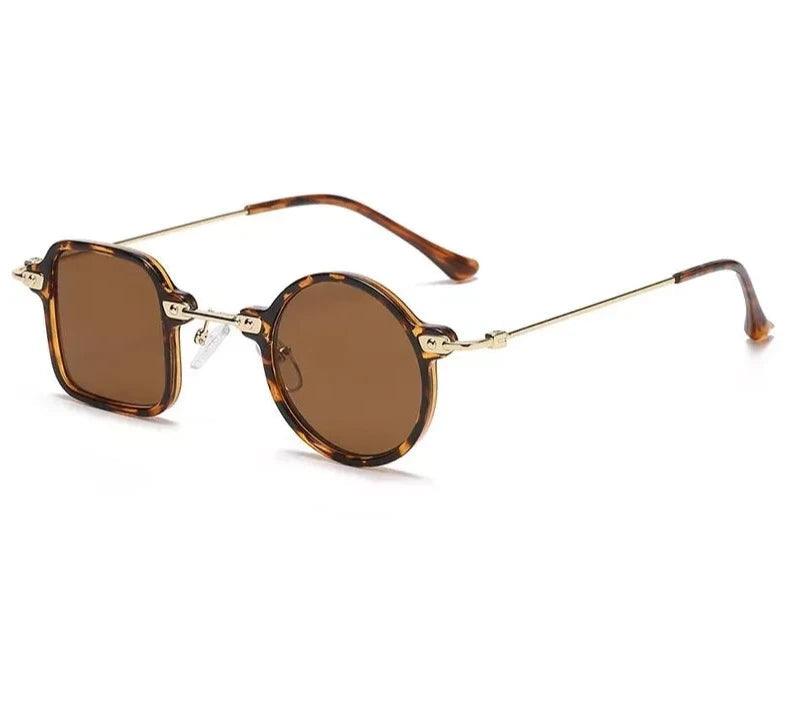 Steampunk Square/Round Anti-UV Sun glasses - The Pink Controller 