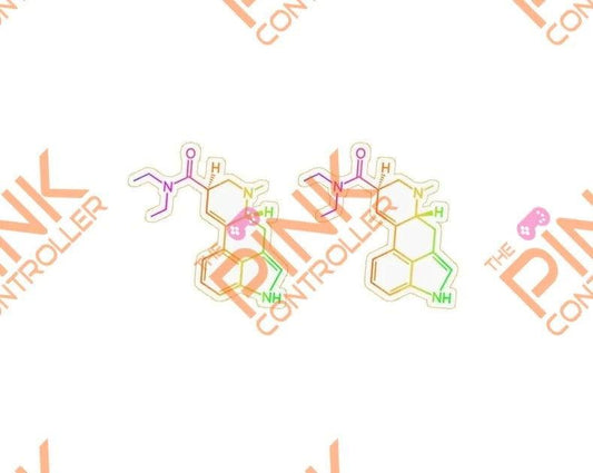 Structural Formula Stud Earrings - The Pink Controller 