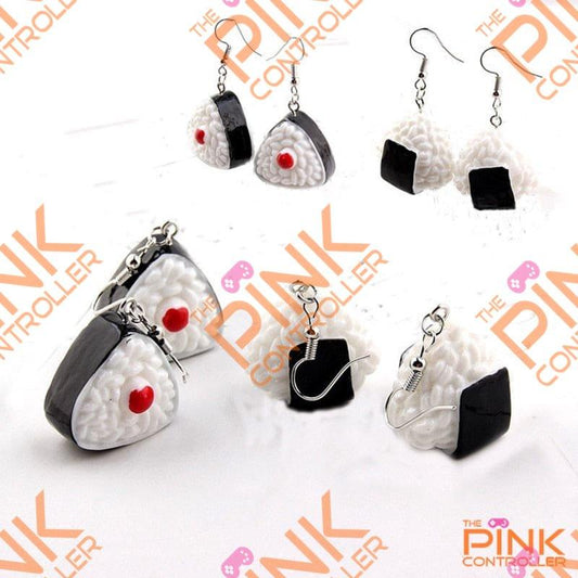 Sushi Earrings - The Pink Controller 