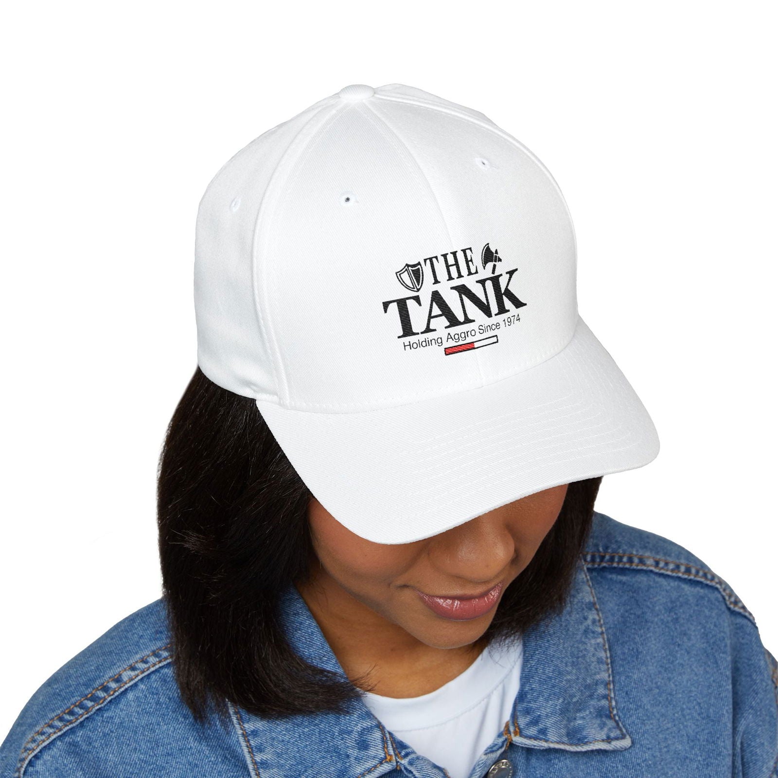 The Tank Closed-Back Structured Cap - The Pink Controller 