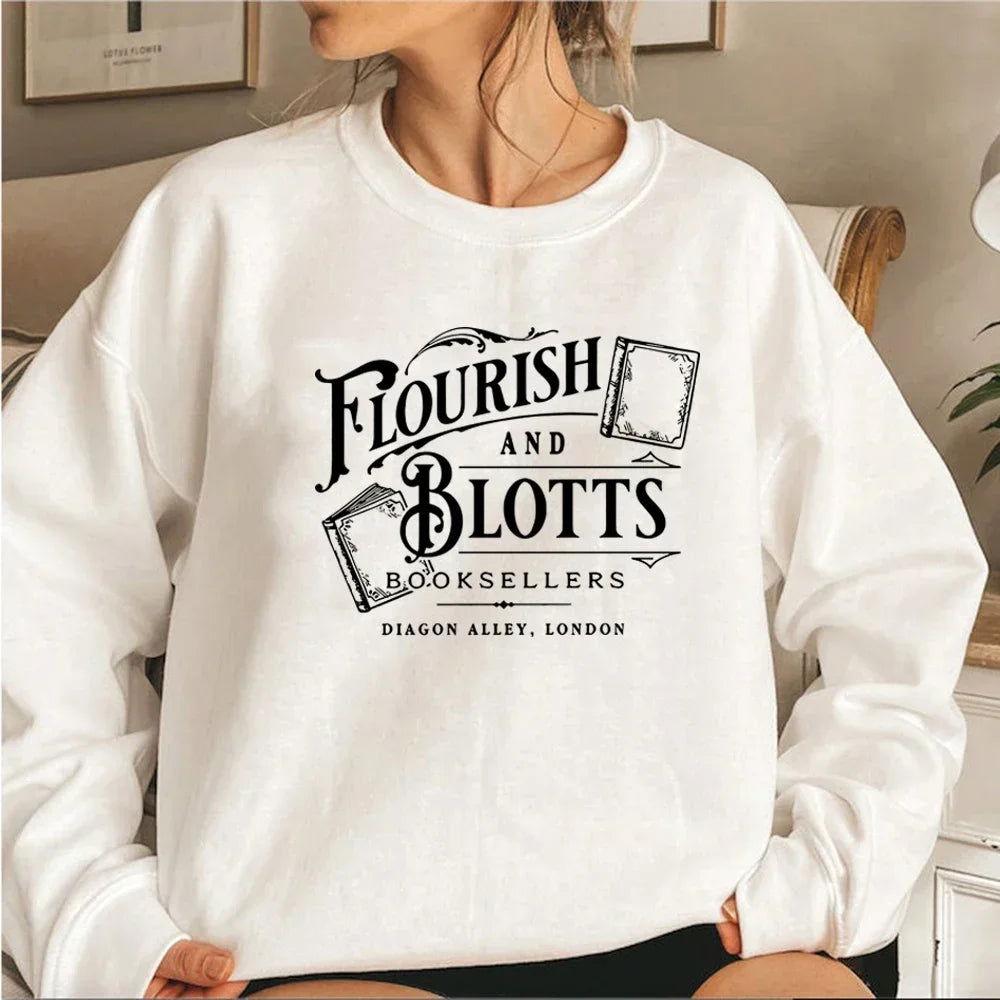 Wizard Book Shop Crewneck Sweatshirt - The Pink Controller 