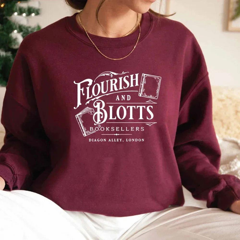 Wizard Book Shop Crewneck Sweatshirt - The Pink Controller 