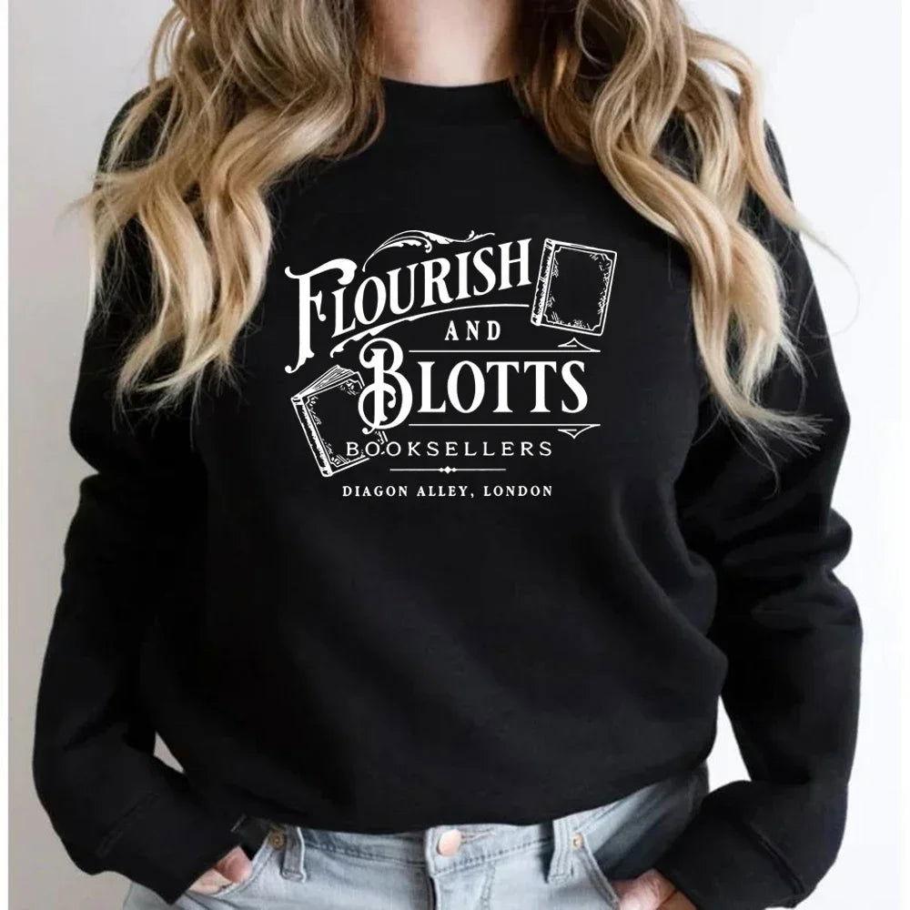 Wizard Book Shop Crewneck Sweatshirt - The Pink Controller 