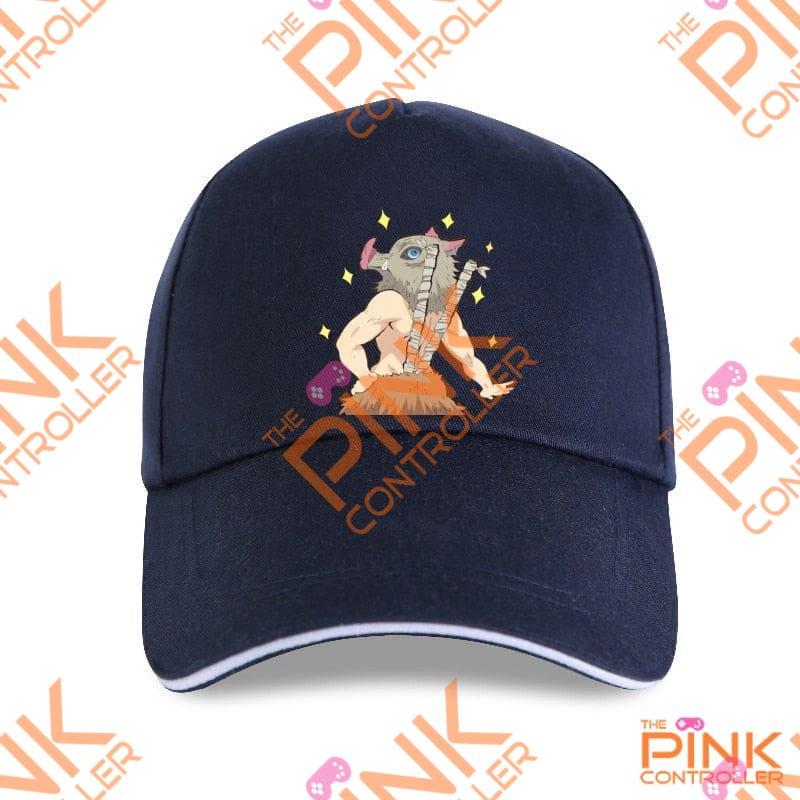 Inosuke Demon Slayer Cap - P-Navy - Hat