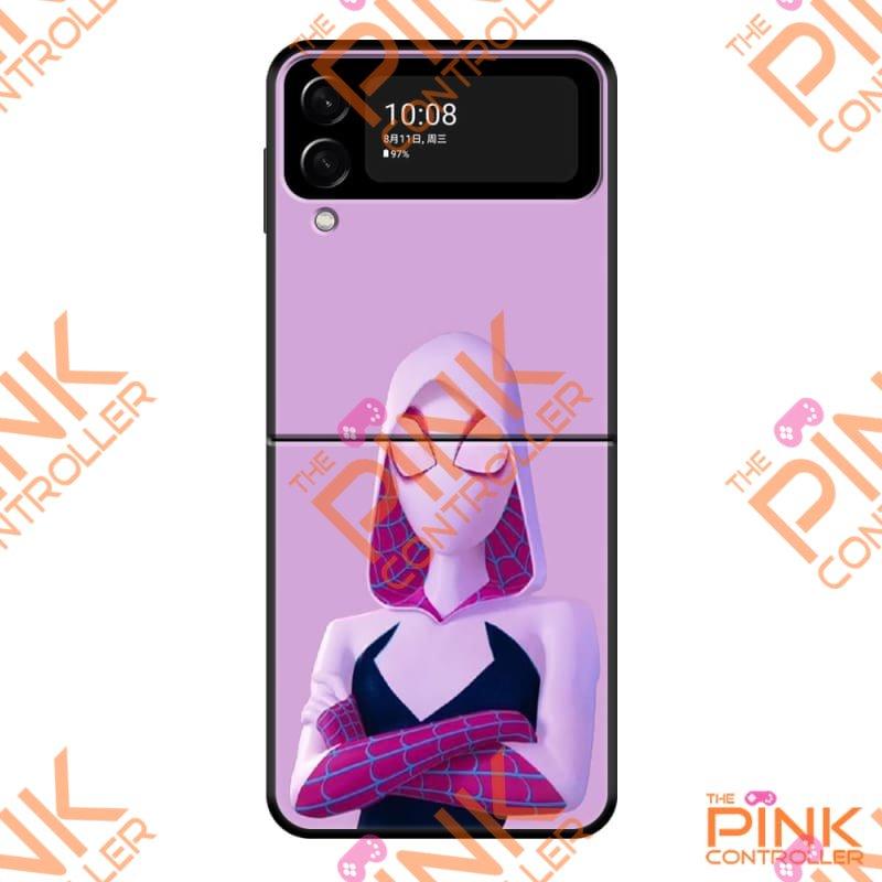 Spider Gwen Purple Phone Case For Samsung Galaxy - Samsung Z Flip4 / ZF-BKB01