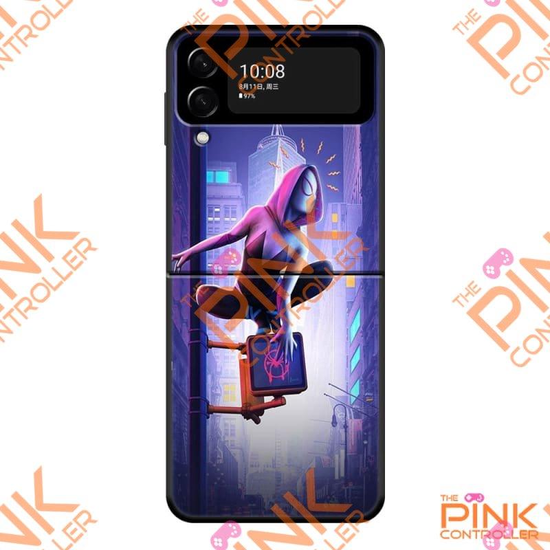 Spider Gwen Purple Phone Case For Samsung Galaxy - Samsung Z Flip4 / ZF-BKB05