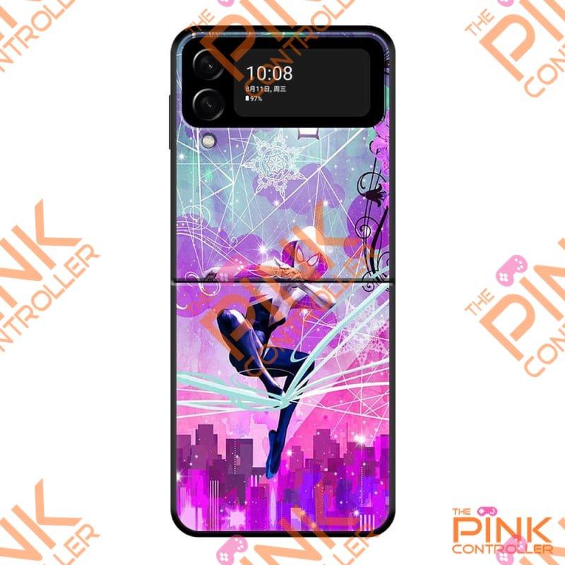 Spider Gwen Purple Phone Case For Samsung Galaxy - Samsung Z Flip4 / ZF-BKB07