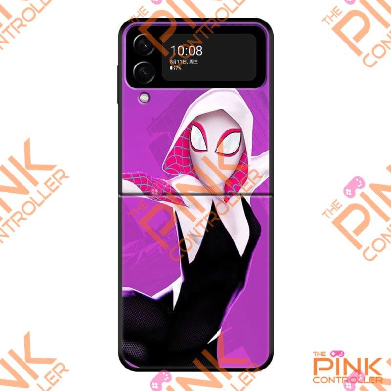Spider Gwen Purple Phone Case For Samsung Galaxy - Samsung Z Flip4 / ZF-BKB09