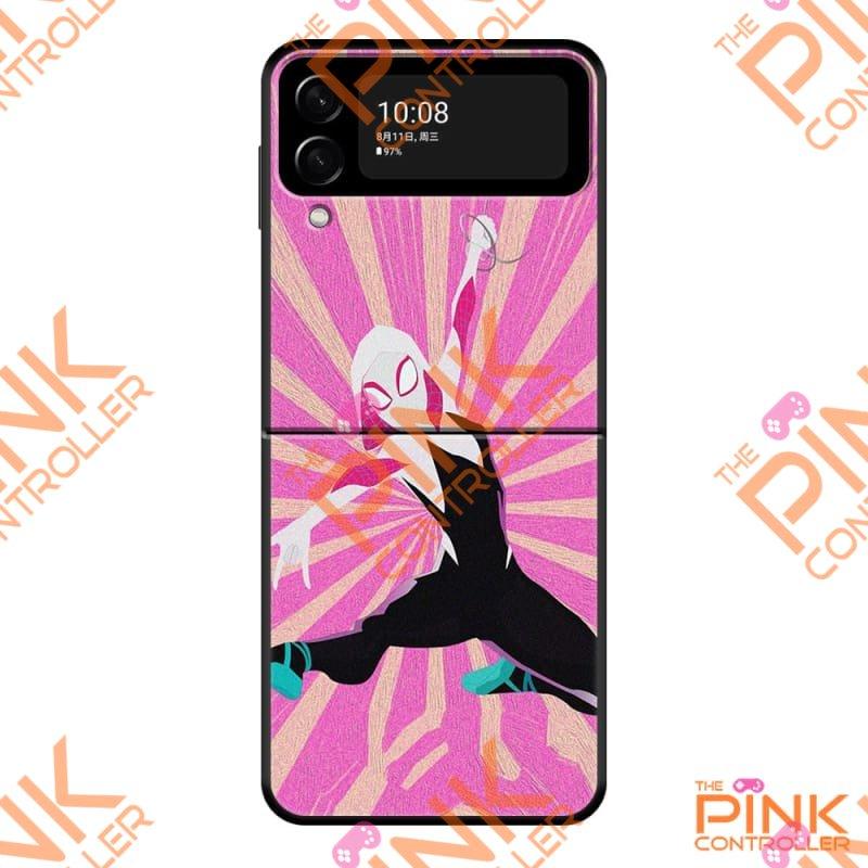 Spider Gwen Purple Phone Case For Samsung Galaxy - Samsung Z Flip4 / ZF-BKB11