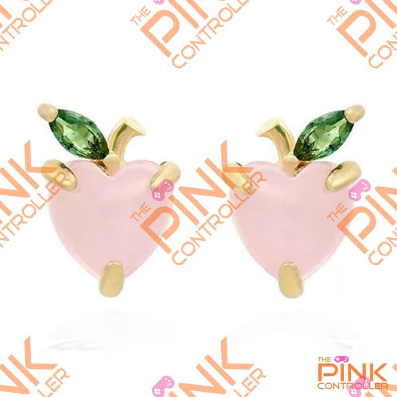 Studded Jeweled Fruit Earrings - F1002 - Earrings