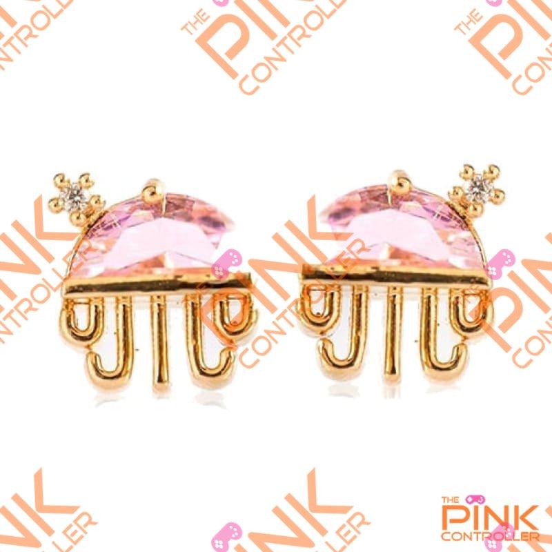 Studded Jeweled Fruit Earrings - H0401 - Earrings