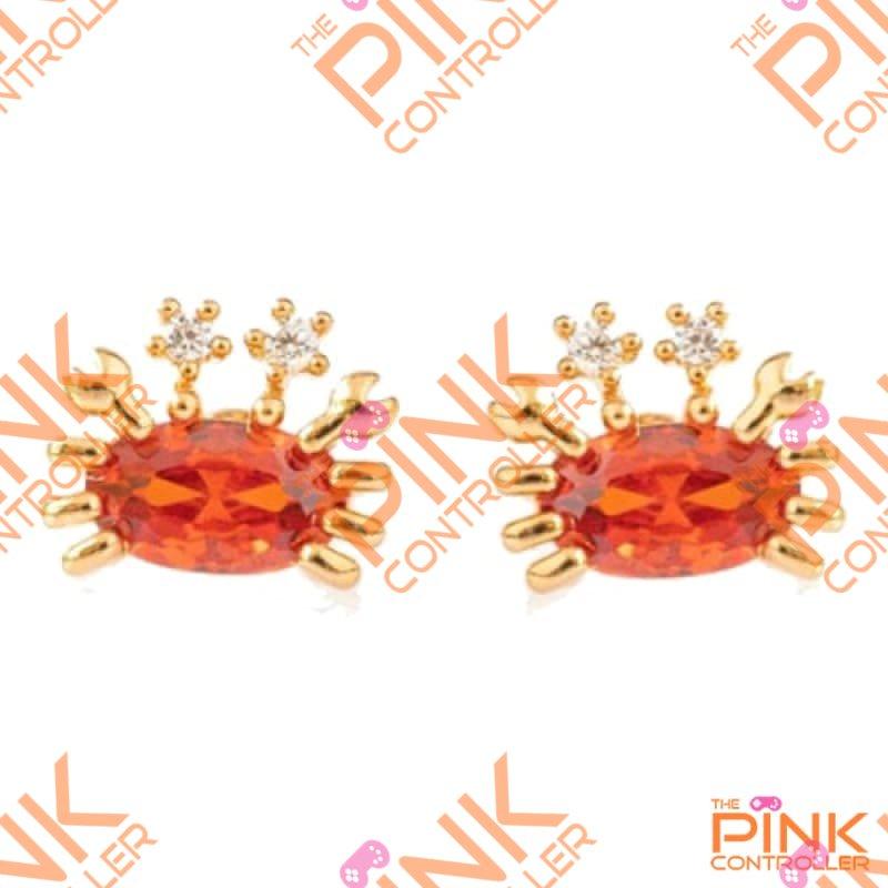 Studded Jeweled Fruit Earrings - H0601 - Earrings