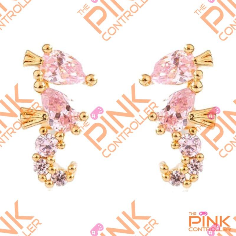 Studded Jeweled Fruit Earrings - H0801 - Earrings