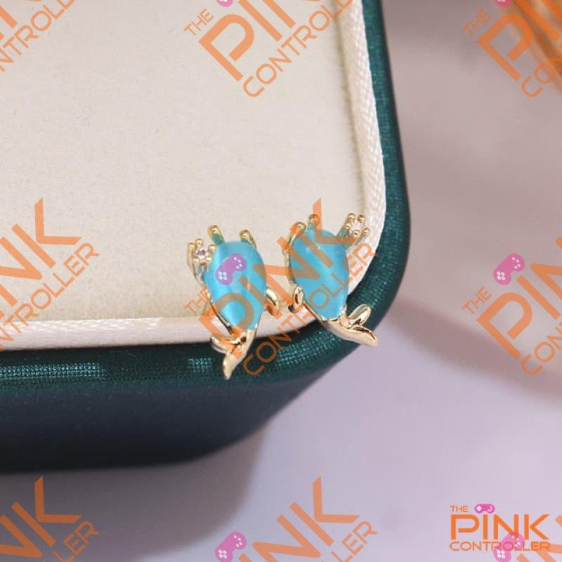 Studded Jeweled Fruit Earrings - H0901 - Earrings