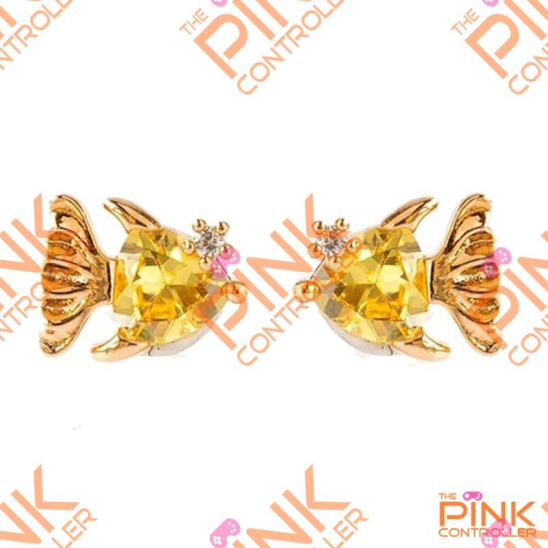 Studded Jeweled Fruit Earrings - H1001 - Earrings