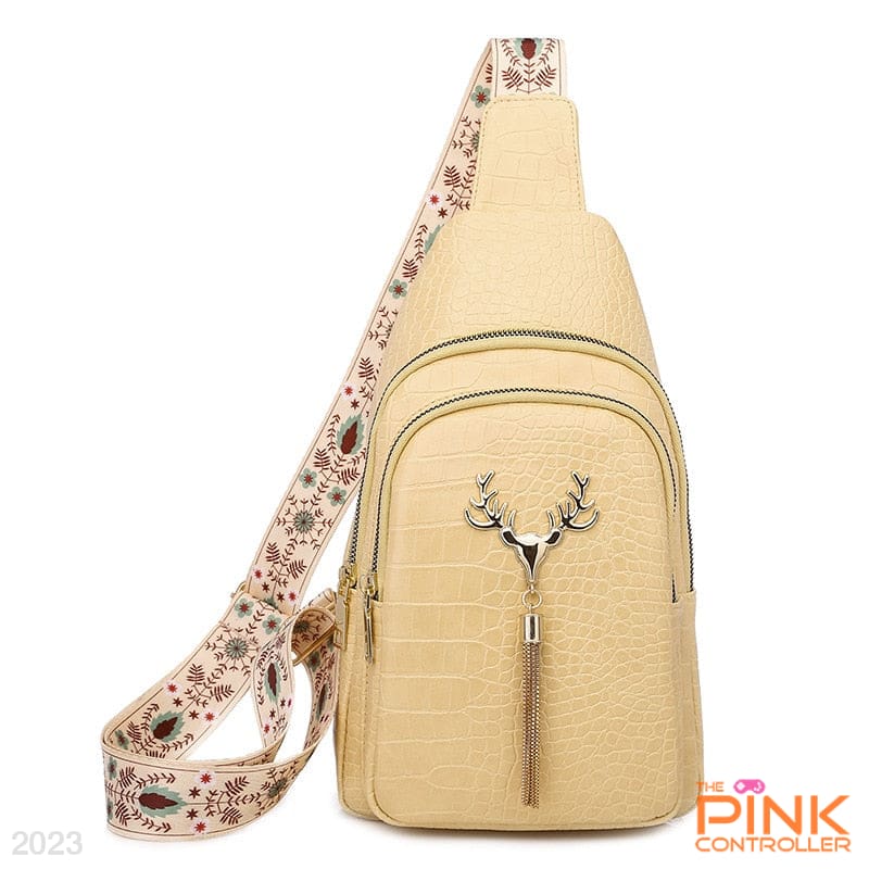 Patronus Shoulder Bag - Yellow - Handbags and Clutches
